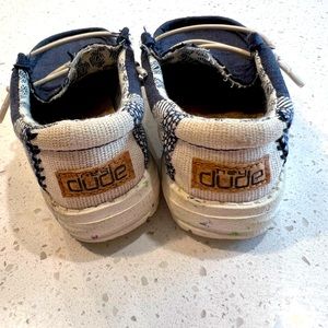 HEY DUDE Wally Casual Shoe Toddler Boy Navy size 7